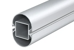 Ovals tube with grooves