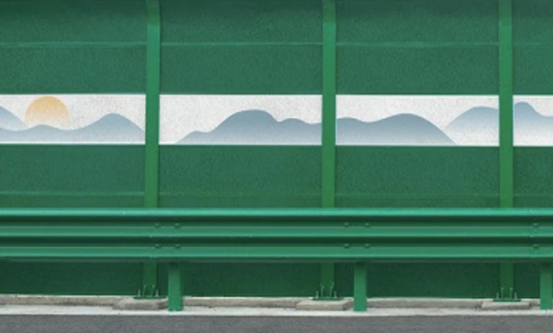 Landschafts-Lärmschutzwand