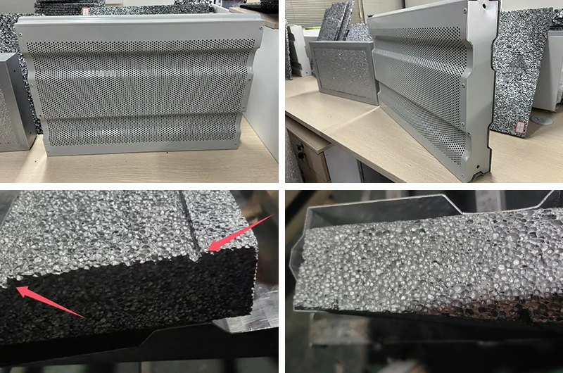 Vorteil der Lärmschutzwand aus Schaumstoff aus Aluminium 