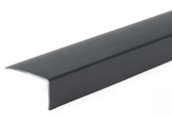 Dark gray aluminum angle trim Dark gray aluminum angle trim
