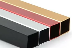Anodized 6063 aluminum square tube Anodized 6063 aluminum square tube
