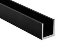 Anodized 6063 aluminum U-channel Anodized 6063 aluminum U-channel