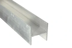 Aluminum H Channel Canal H de aluminio