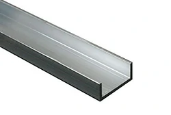 aluminum U channel extrusions extrusiones de canal en U de aluminio