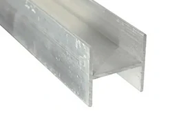 aluminium H section sección H de aluminio-Click