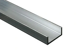 Aluminium U Profile الألومنيوم C Profile-Click الألومنيوم U Profile-Click