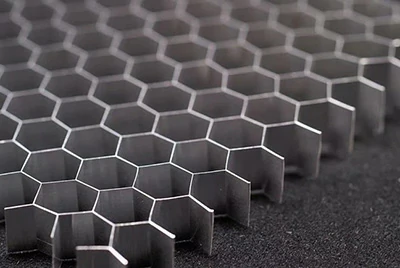 Anodized aluminum honeycomb core Anodized aluminum honeycomb core