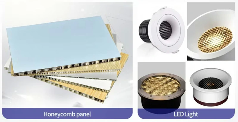 Application case of anodized aluminum honeycomb core