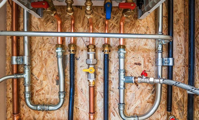 low and medium-pressure piping system