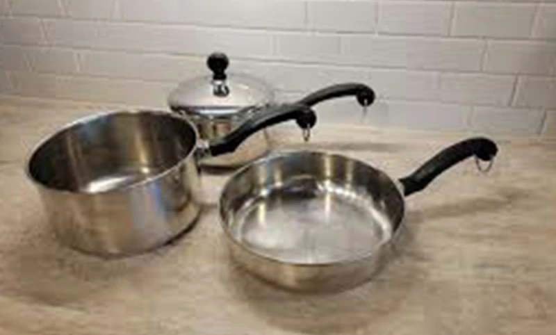 Vintage farberware aluminum clad stainless steel Vintage farberware aluminum clad stainless steel