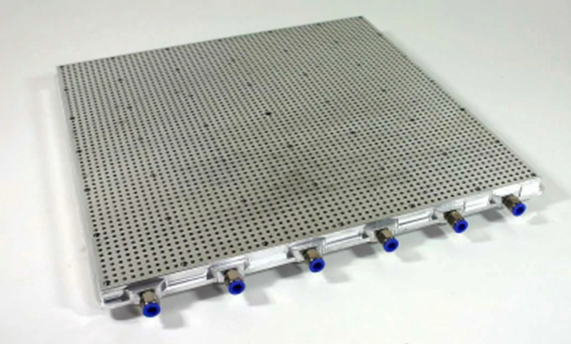 Large size vacuum fixture table