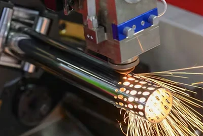Aluminum round tube laser cutting Aluminum round tube laser cutting