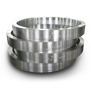 Large diameter aluminum flange
