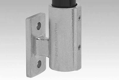 Offset wall flanges