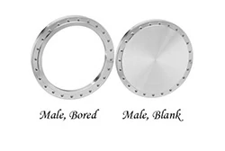 Wire seal flange
