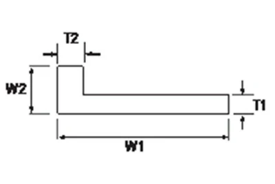  Aluminum Alloy Spherical Flat Profile Dimension Parameter Table