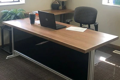 T slot aluminum for Office and workshop furniture