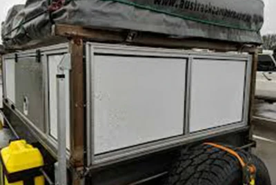 T -slot aluminum framing for trailers