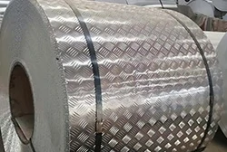 6061 Cuộn nhôm chống trượt năm sườn 6061 Cuộn nhôm chống trượt năm sườn