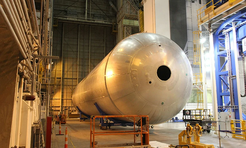 Rocket tank flange