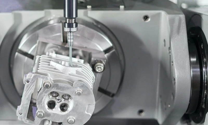 Complex surface parts via multi-axis machining