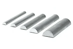 7075 Aluminum Half-Round Rod 7075 Aluminum Half-Round Rod