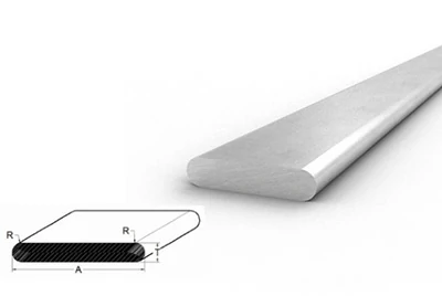 7075 aluminum Flat Bar-Radius Ends 7075 aluminum Flat Bar-Radius Ends