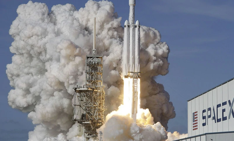 SpaceX Falcon 9 Rocket – LOX Tank Support Truss
