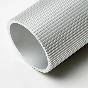 Aluminum Ribbed Round Tube