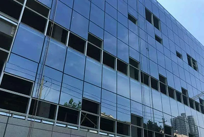 Curtain wall framework