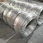 Continuous Cast and Rolled Coil Wire