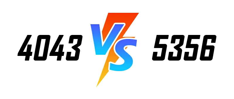 4043 vs 5356