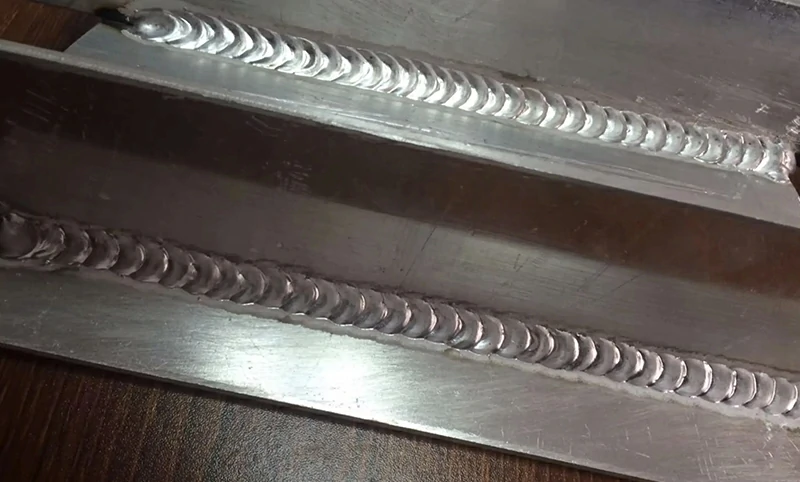 TIG welding thin plate butt welding