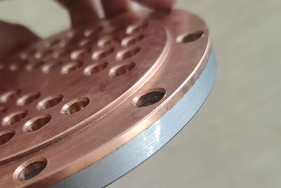 Copper Clad Aluminum Plate Tube Sheet
