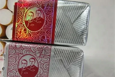 cigarette and food packaging