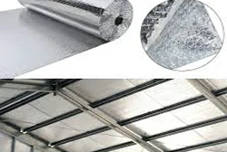 Roof reflective/insulating layer