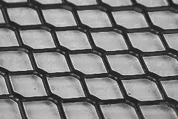 Black expandable aluminum mesh