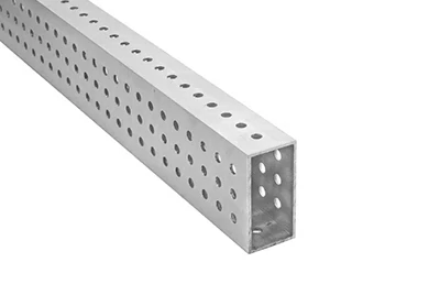 Rectangular Perforated Aluminum Tube