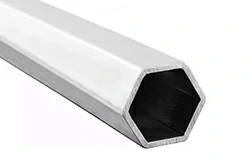 Hexagonal aluminum tube