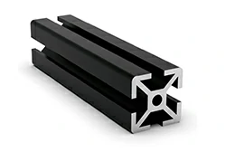 Schwarz 1 x 1 .26 Aluminium-Extrusion Schwarz 1 x 1 .26 Aluminium-Extrusion