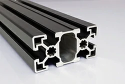 Schwarz 45mm x 90mm 10mm Aluminium-Extrusion Schwarz 45mm x 90mm 10mm Aluminium-Extrusion