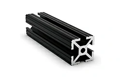Schwarz 20 mm x 20 mm 5 mm Aluminium-Extrusion Schwarz 20 mm x 20 mm 5 mm Aluminium-Extrusion