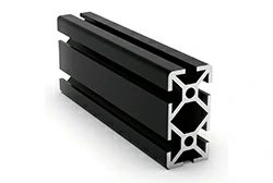 Schwarz 20mm x 40mm 5mm Aluminium-Extrusion Schwarz 20mm x 40mm 5mm Aluminium-Extrusion