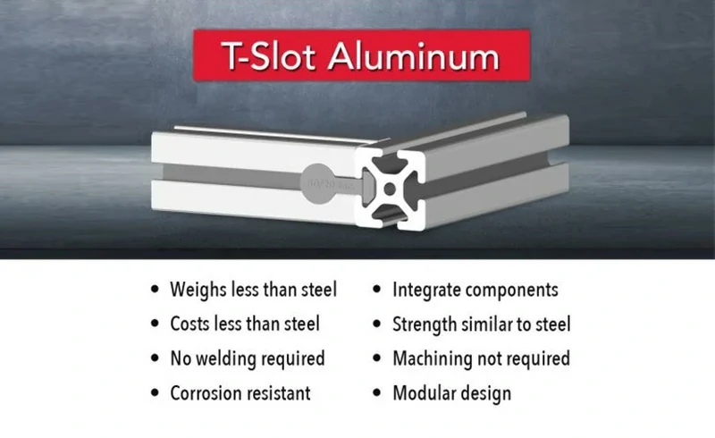 t-slot aluminum