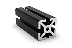 T SLOTS Black 40mm x 40mm 8mm Aluminum Extrusion T SLOTS Black 40mm x 40mm 8mm Aluminum Extrusion