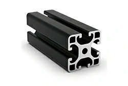 T SLOTS Black 40mm x 40mm 8mm Aluminum Extrusion T SLOTS Black 40mm x 40mm 8mm Aluminum Extrusion