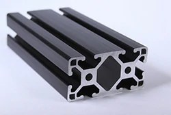 Black 40mm x 80mm 8mm Aluminum Extrusion Black 40mm x 80mm 8mm Aluminum Extrusion
