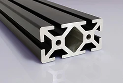 Black 40mm x 80mm 8mm Aluminum Extrusion Black 40mm x 80mm 8mm Aluminum Extrusion