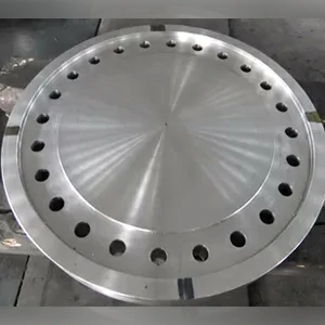 Forged disc with raised hub