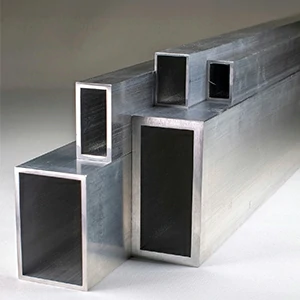Tubo rectangular de aluminio 6061